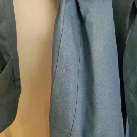 Vintage ladies blue  trenchcoat size medium - Picture 10 of 16
